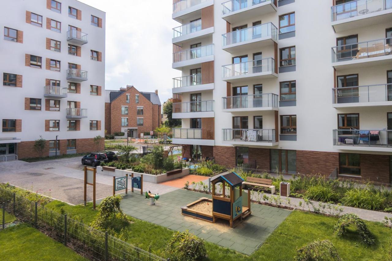 Bright & Stylish Apartment With Balcony 1,5 Km To Gdansk Main City By Noclegi Renters Zewnętrze zdjęcie