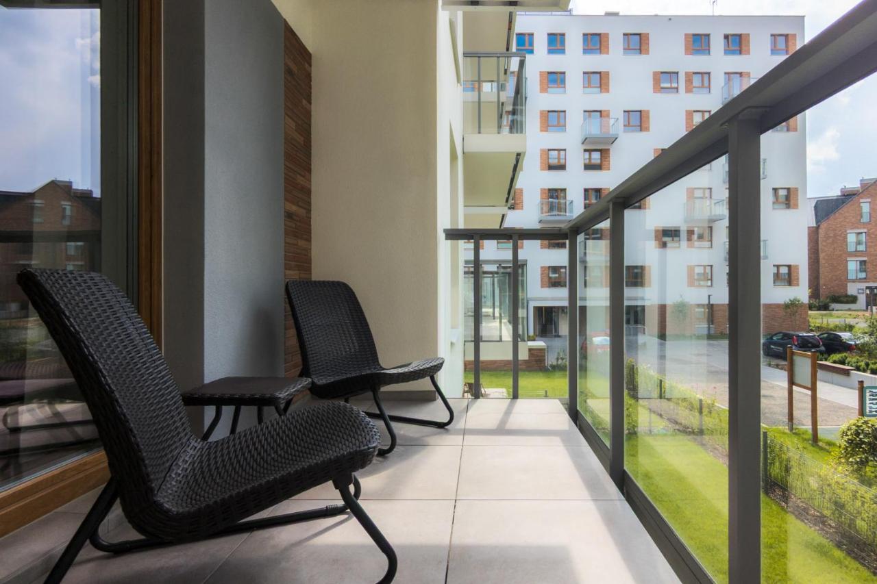 Bright & Stylish Apartment With Balcony 1,5 Km To Gdansk Main City By Noclegi Renters Zewnętrze zdjęcie